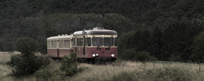 Wagen auf der Brohltalbahn