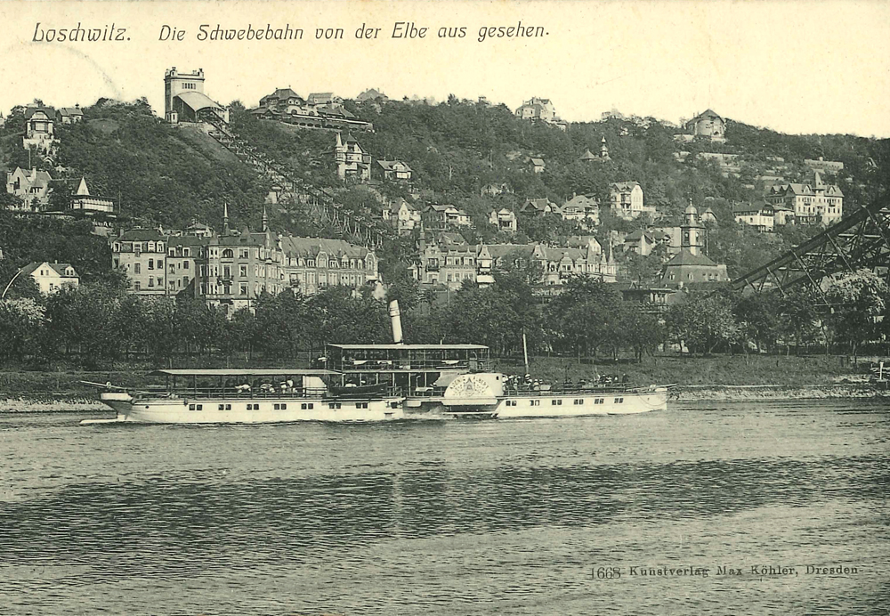 399 DS König Albert+Schwebebahn 25 7 1907